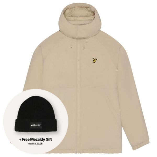 Lyle &amp; Scott Wattierte Steppjacke Beige