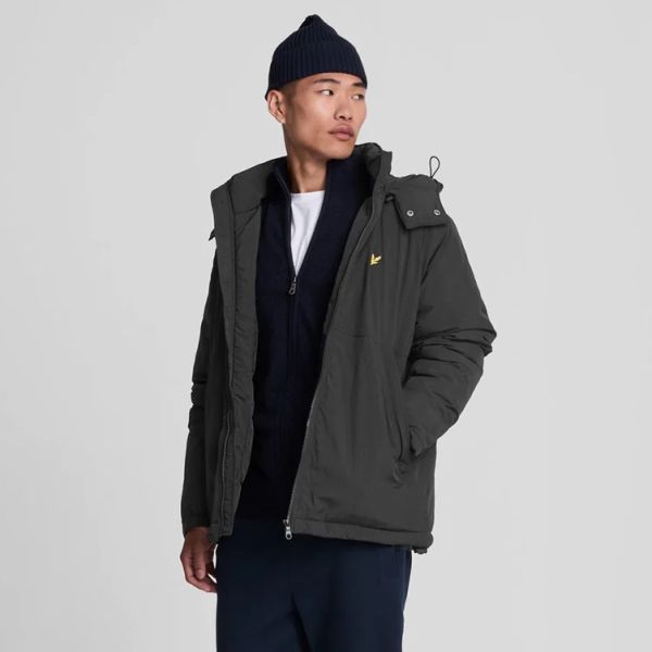 Lyle & Scott Padded Puffer Zwart