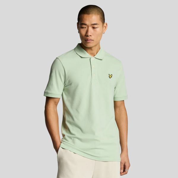 Lyle & Scott Plain Polo Mint