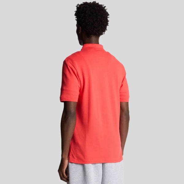 Lyle & Scott Plain Polo Rood