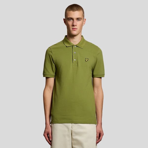 Lyle & Scott Plain Polo Groen