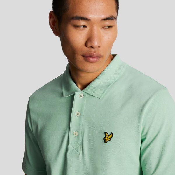 Lyle & Scott Plain Polo Mint
