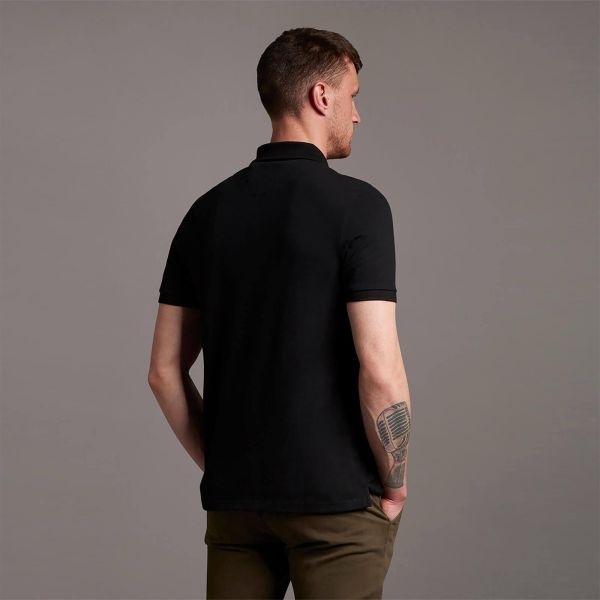 Lyle & Scott Plain Polo Zwart