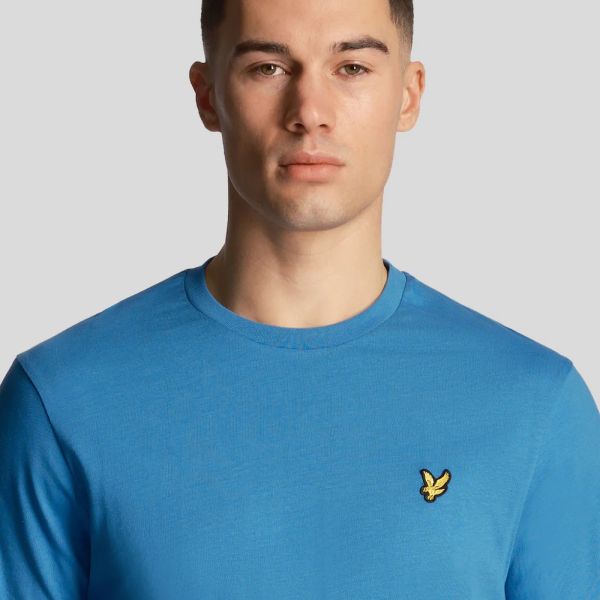 Lyle & Scott Plain T-shirt Blauw