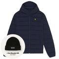Lyle & Scott Steppjacke Marine