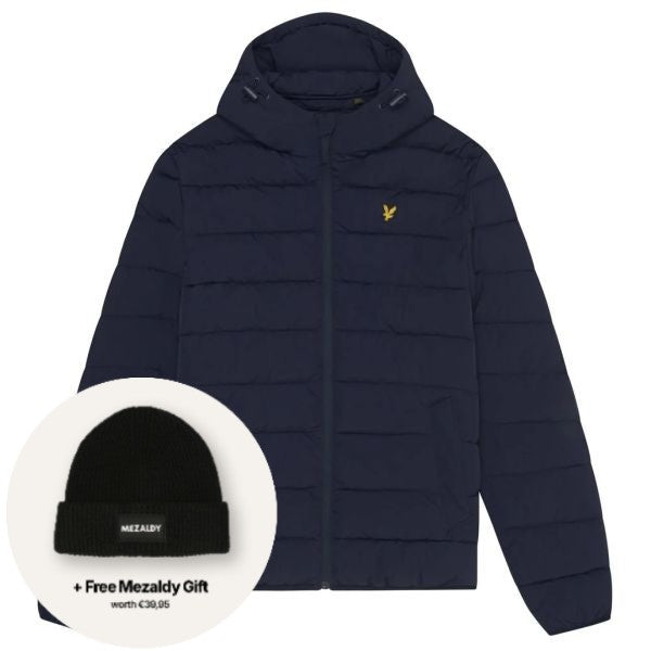 Lyle & Scott Steppjacke Marine