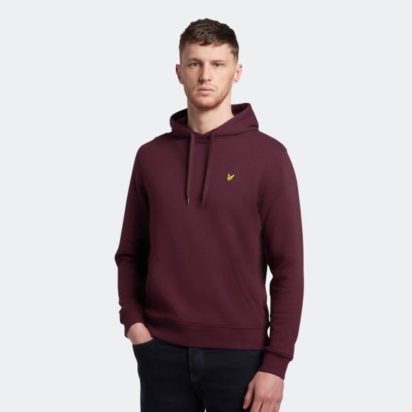 Lyle & Scott Pullover Hoodie Bordeaux