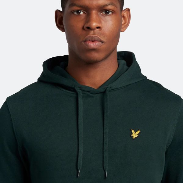 lyle & scott pullover hoodie donker groen