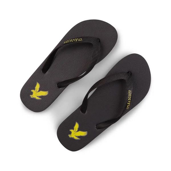 Lyle & Scott Slipper Zwart
