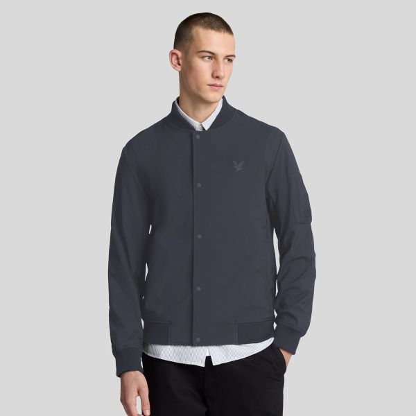 Lyle & Scott Softshell Bomber Jack Antraciet