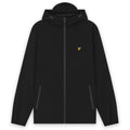 Lyle & Scott Contrast Zip Through Jacke Schwarz