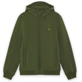Lyle & Scott Fleece-Back-Softshell-Jacke Dunkelgrün