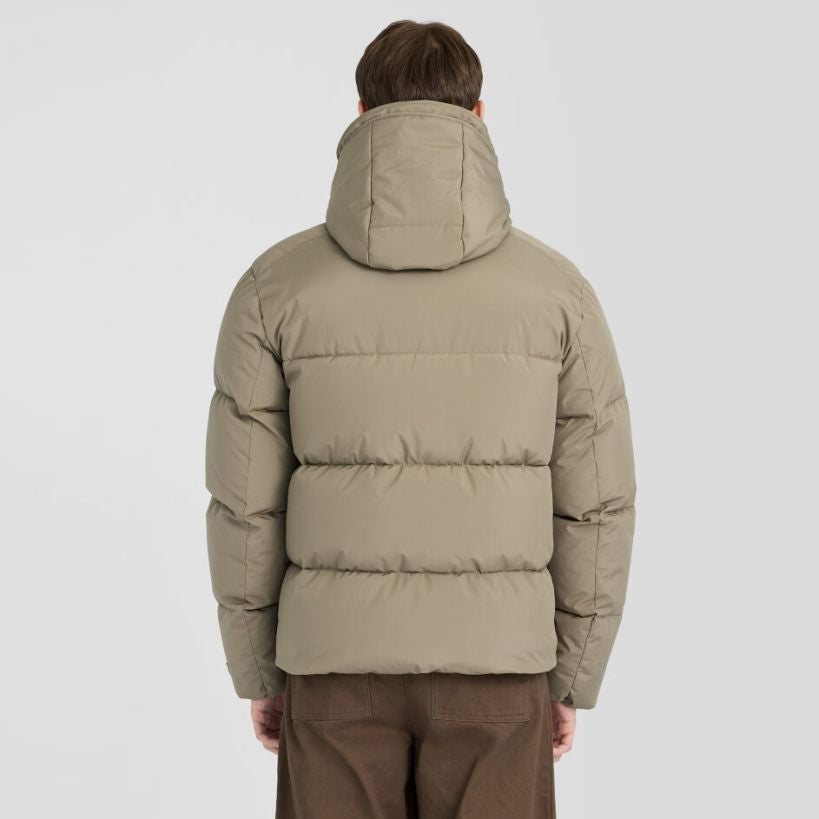 Lyle & Scott Kapuzen-Pufferjacke Dunkelgrün