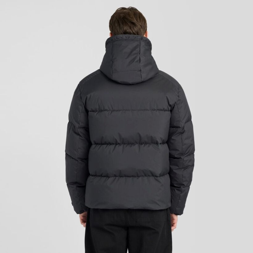 Lyle & Scott Kapuzen-Pufferjacke Schwarz