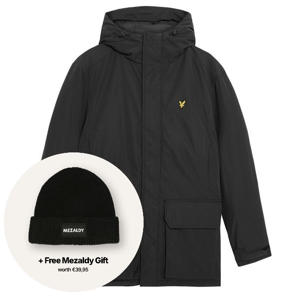 Lyle & Scott Membrane Parka Schwarz