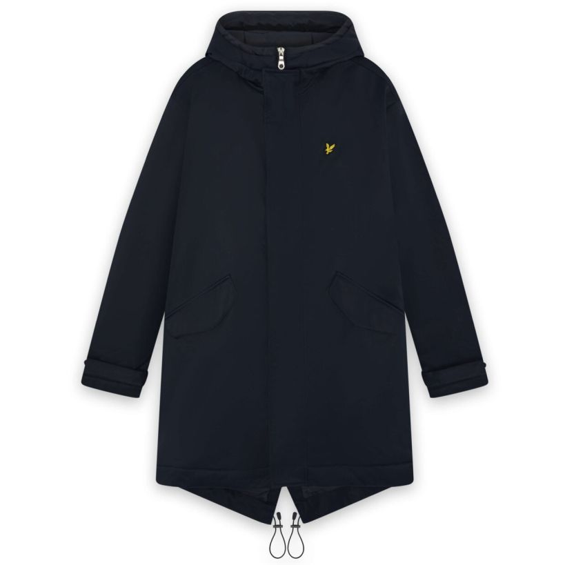 Lyle & Scott Padded Fishtail Parka Marine