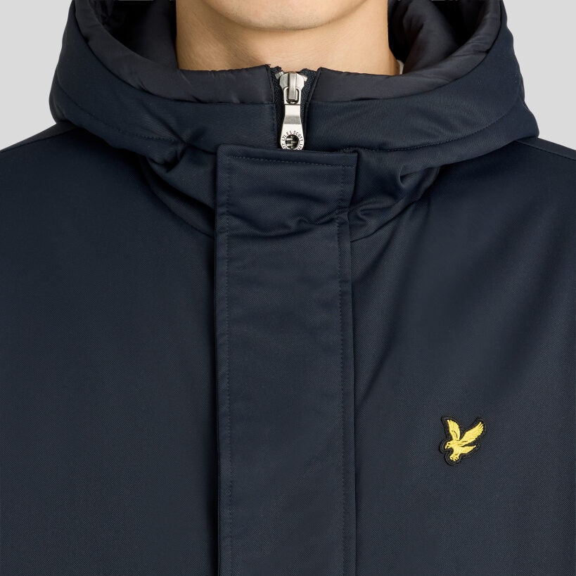 Lyle & Scott Padded Fishtail Parka Marine