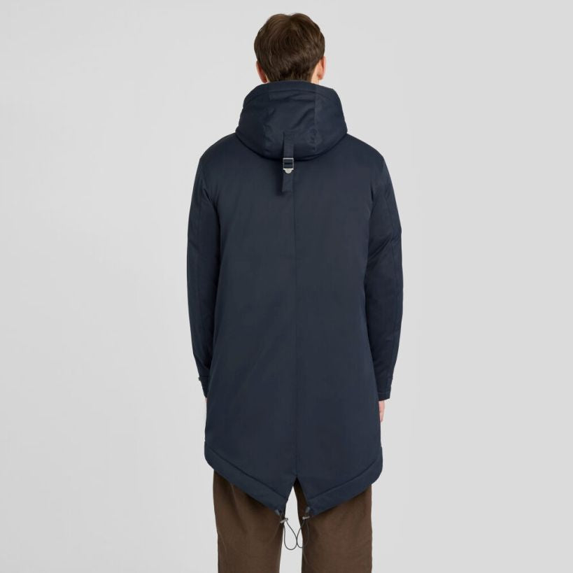 Lyle & Scott Padded Fishtail Parka Marine
