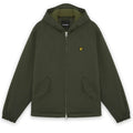 Lyle & Scott Padded Zip Through Jacke Dunkelgrün