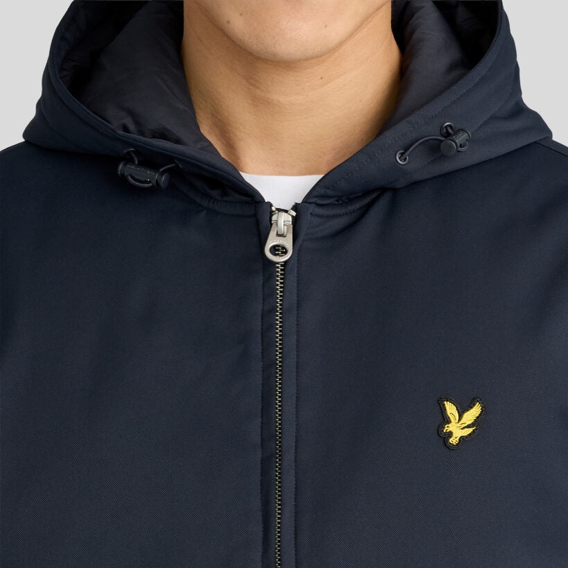 Lyle & Scott Padded Zip Through Jacke Marine