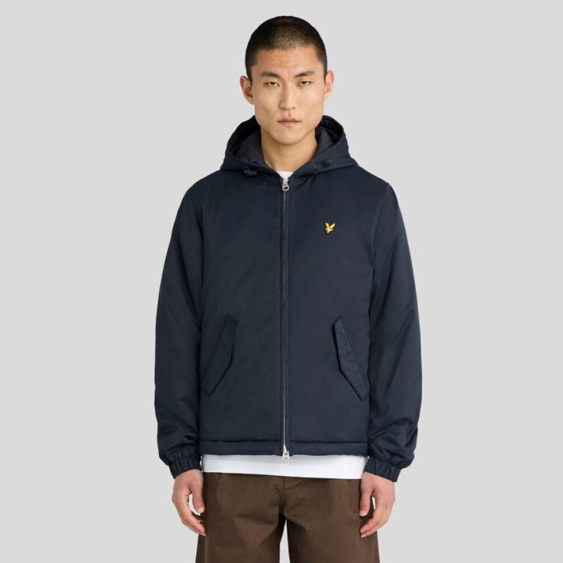 Lyle & Scott Padded Zip Through Jacke Marine