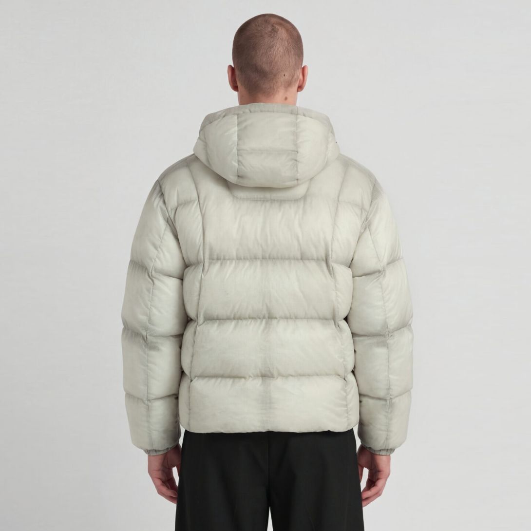 Lyle & Scott Translucent Puffer Offwhite