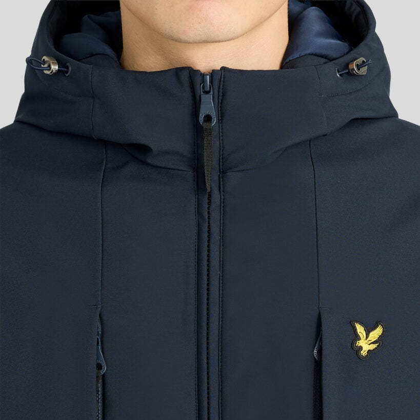 Lyle & Scott Wadded Softshelljacke Marine