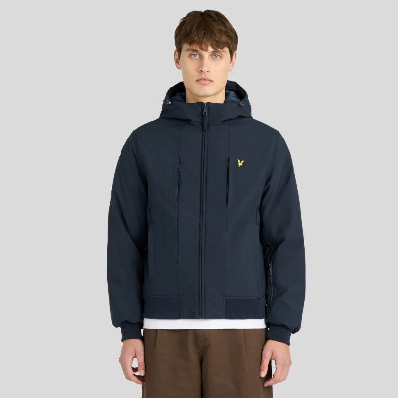 Lyle & Scott Wadded Softshelljacke Marine