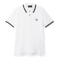 Ma.strum Block Tipped Polo Wit