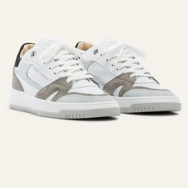 Mason Garments Matera 14A Sneaker Wit/Grijs