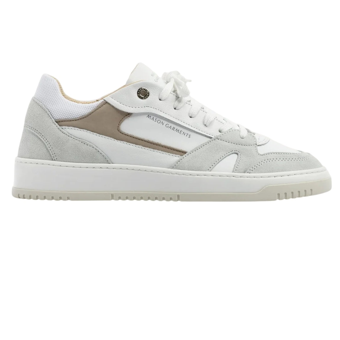 Mason Garments Matera Originale 12A Sneaker Weiß/Grau/Beige