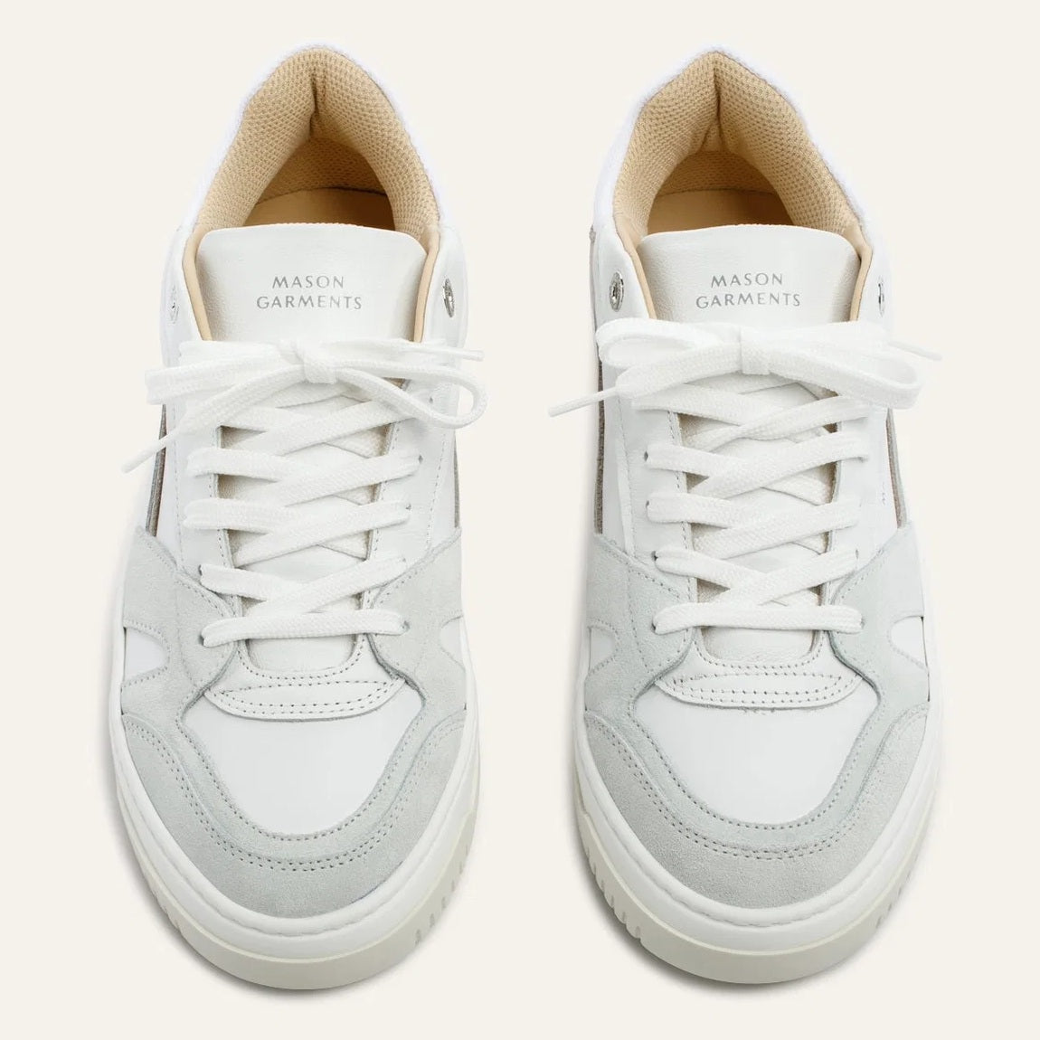 Mason Garments Matera Originale 12A Sneaker Weiß/Grau/Beige