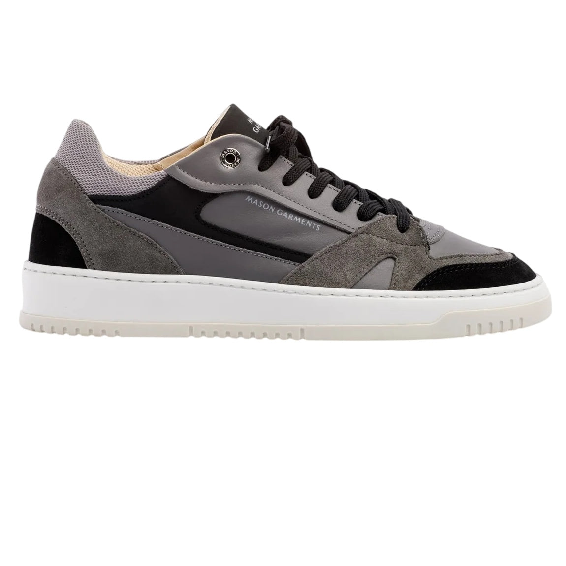 Mason Garments Matera Originale 12B Sneaker Grau/Schwarz