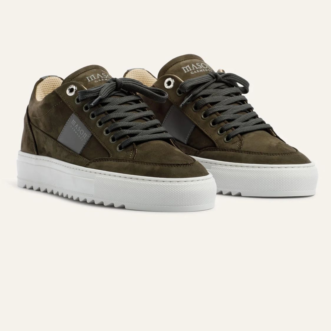 Mason Garments Tia Mescolanza 6E Sneaker Dunkelgrün