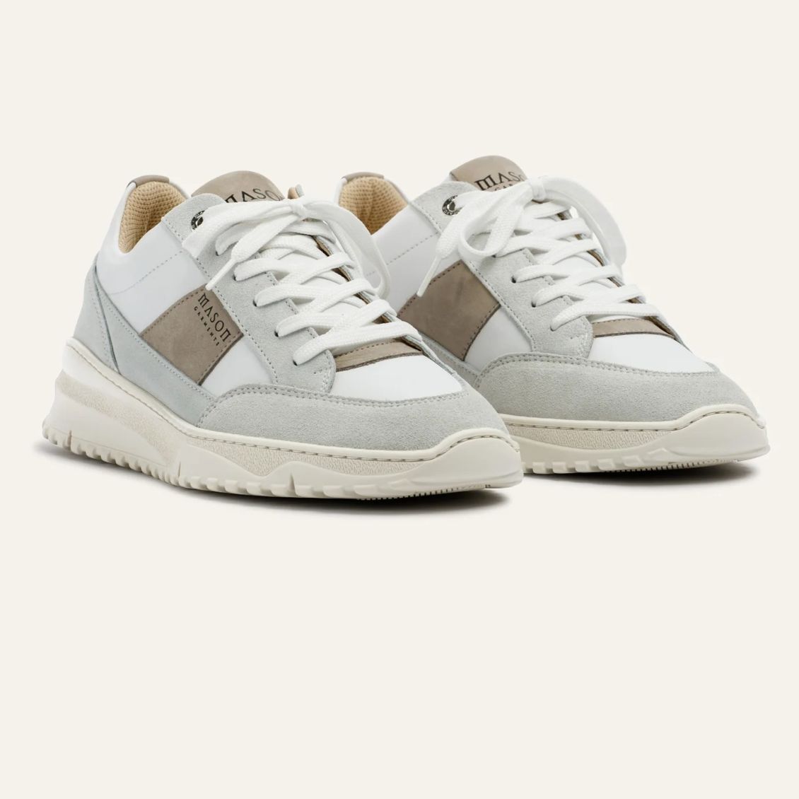 Mason Garments Tia Runner 9G Sneaker Weiß/Beige