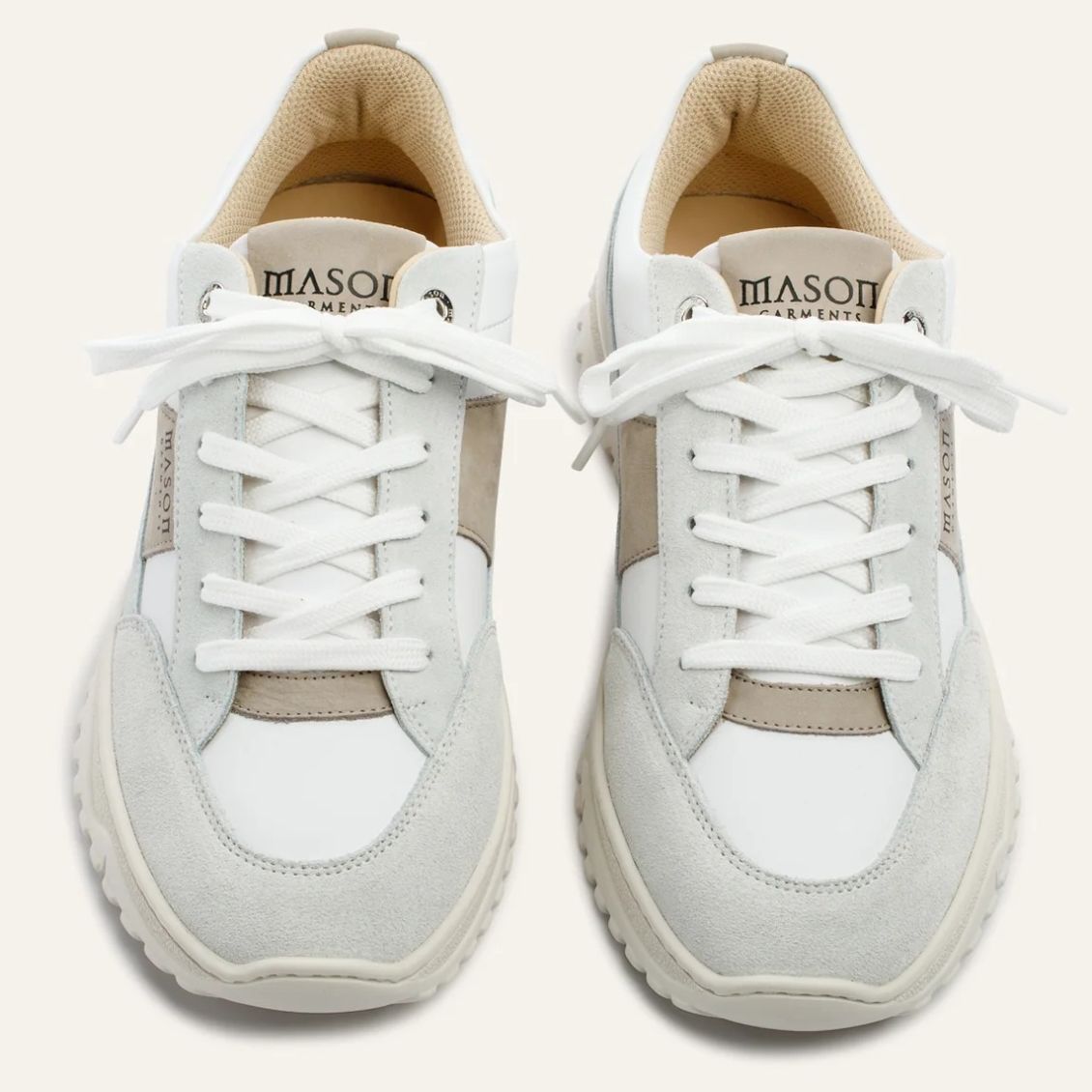 Mason Garments Tia Runner 9G Sneaker Weiß/Beige
