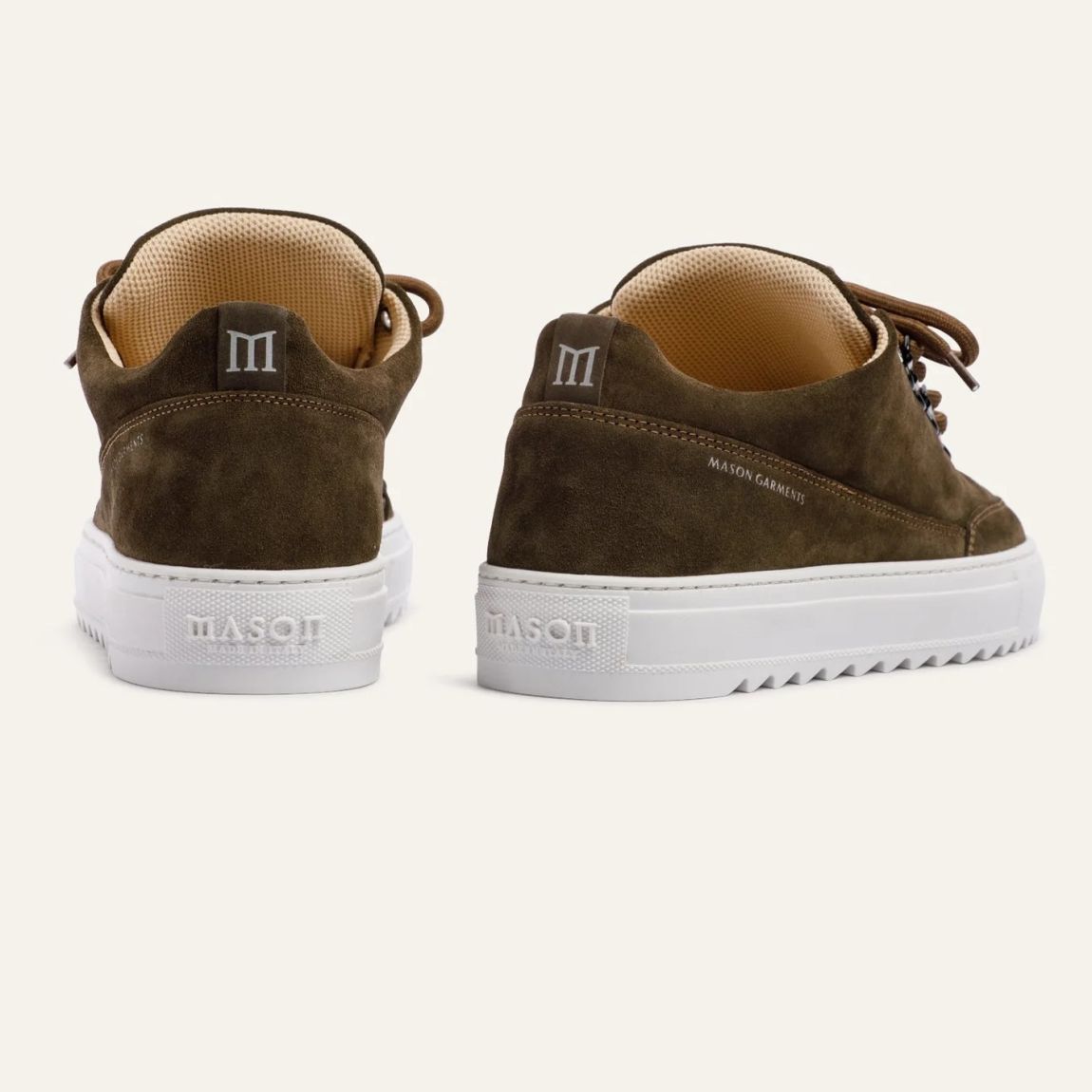 Mason Garments Torino Colorato 15D Sneaker Dunkelgrün