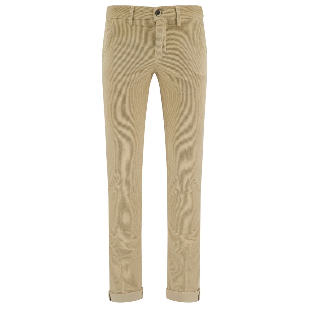 Mason's Torino Cord-Chino Beige