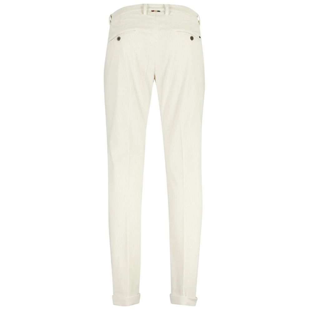 Masons Torino Cord-Chino Offwhite