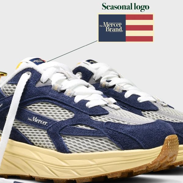 Mercer Amsterdam The Re-Run MAX Americana Sneaker Navy