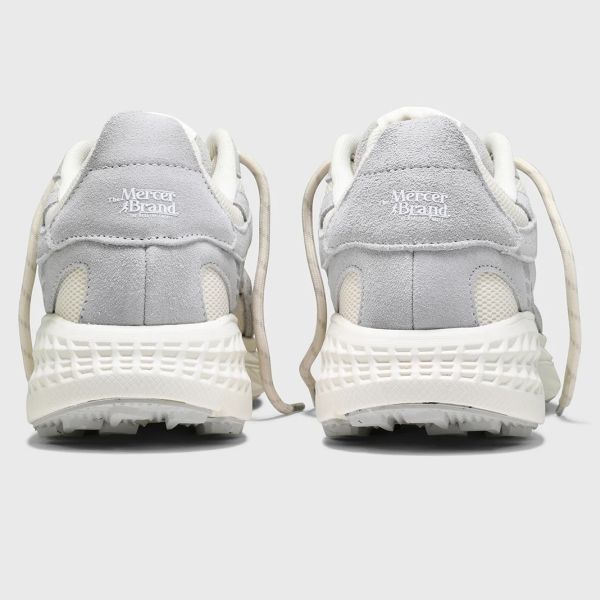 Mercer Amsterdam The Re-Run MAX Suede Sneaker Grijs