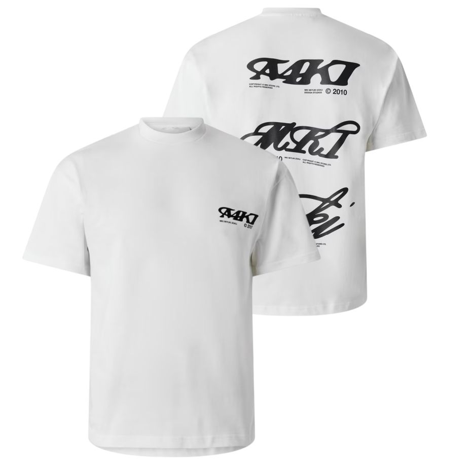 MKI Miyuki Zoku Stack T-shirt Wit