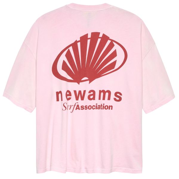 New Amsterdam Surf Association Corporate Logo T-shirt Roze