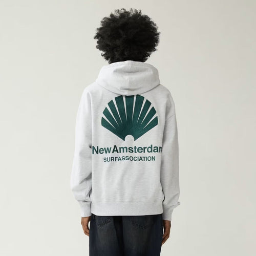 New Amsterdam Surf Association Logo Hoodie Grijs