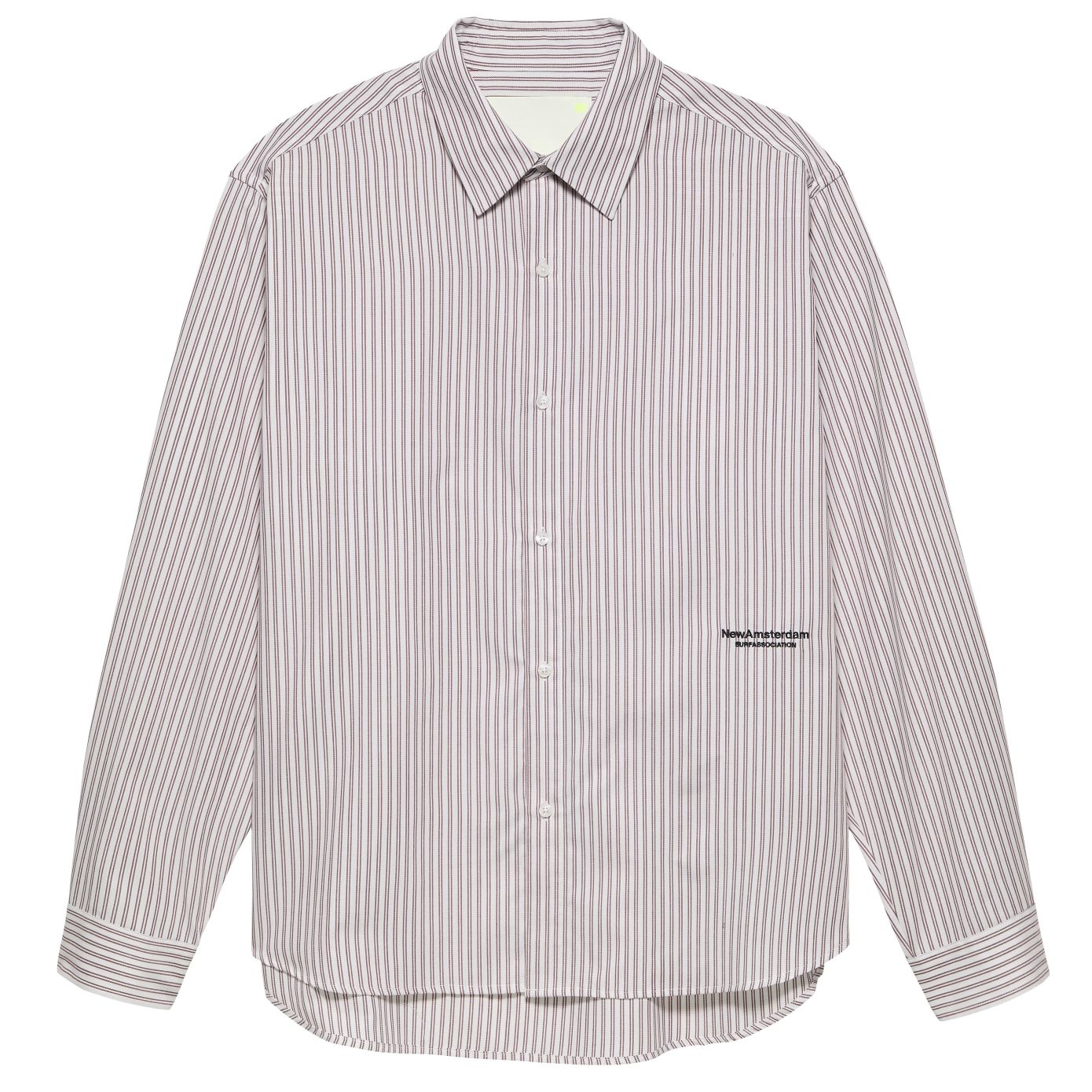 New Amsterdam Surf Association Beach Hemd Rot/Weiß