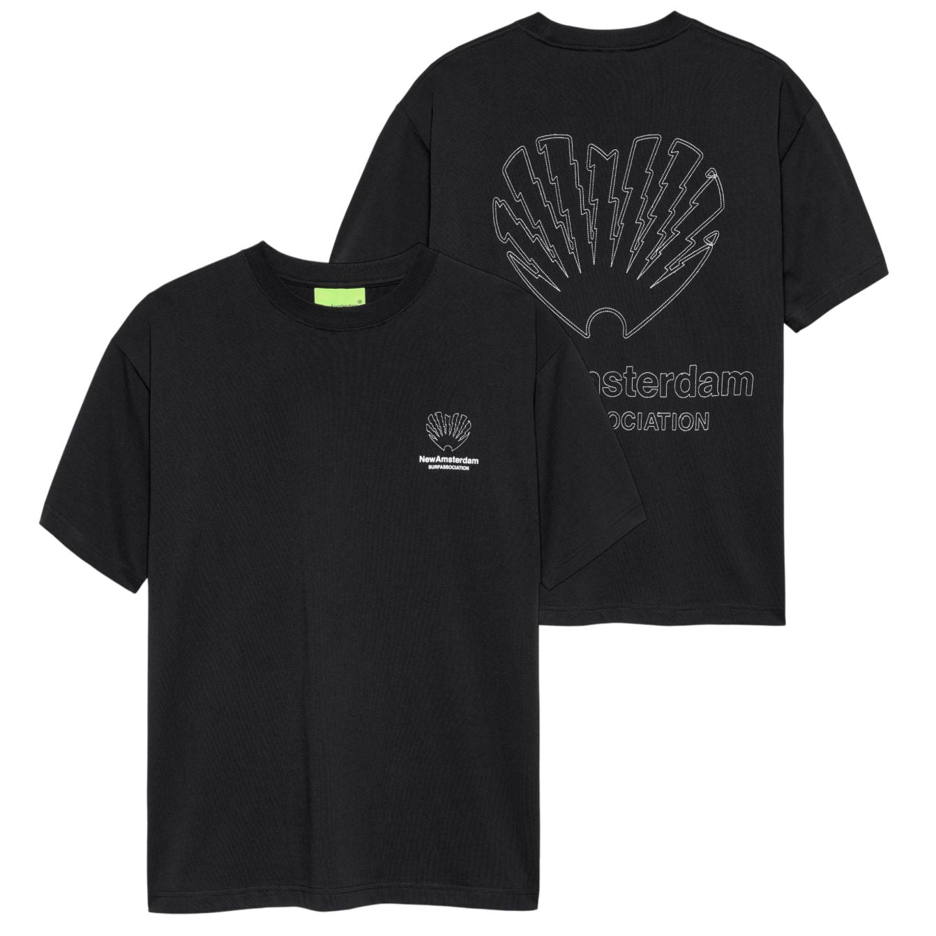 New Amsterdam Surf Association CPR T-shirt Schwarz