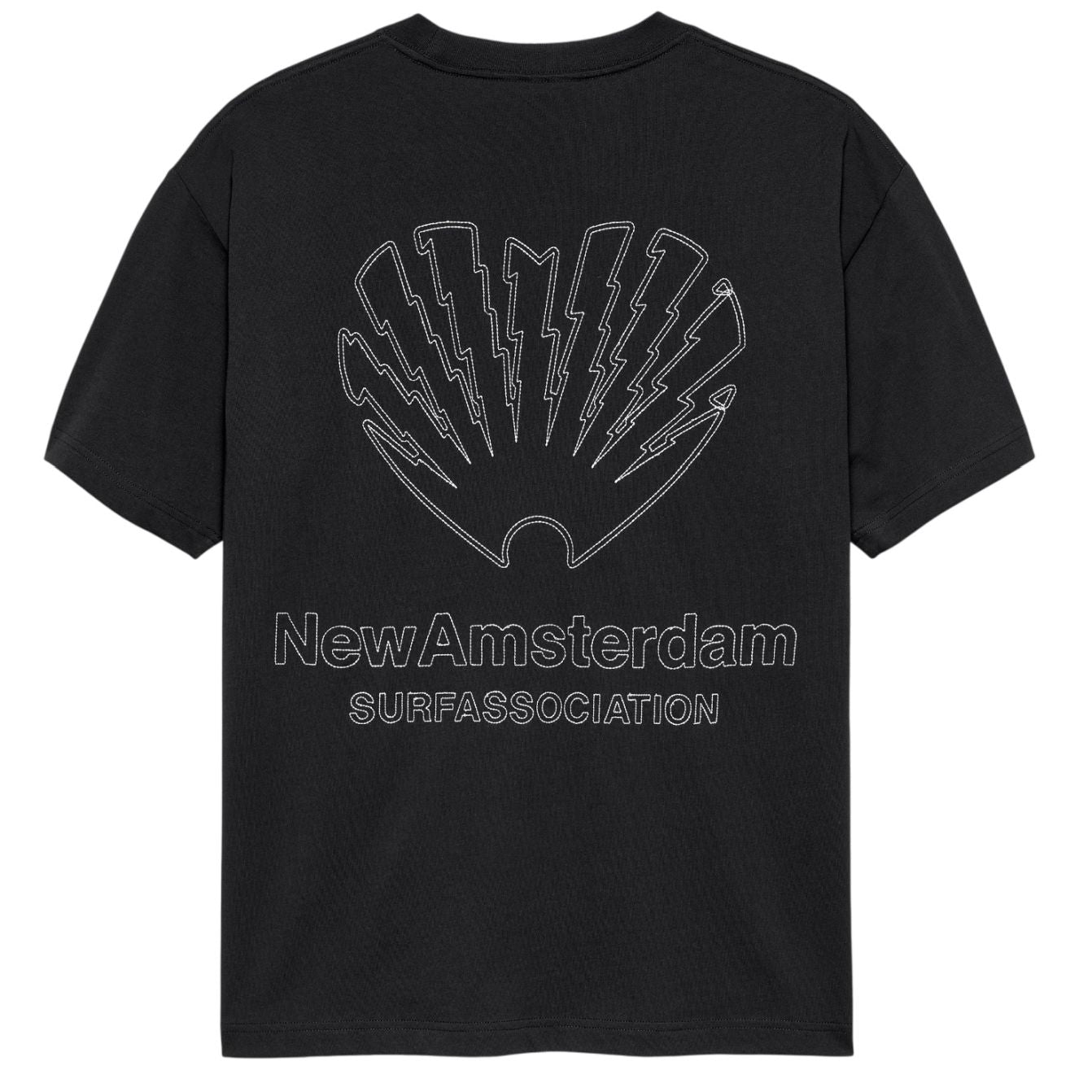 New Amsterdam Surf Association CPR T-shirt Schwarz