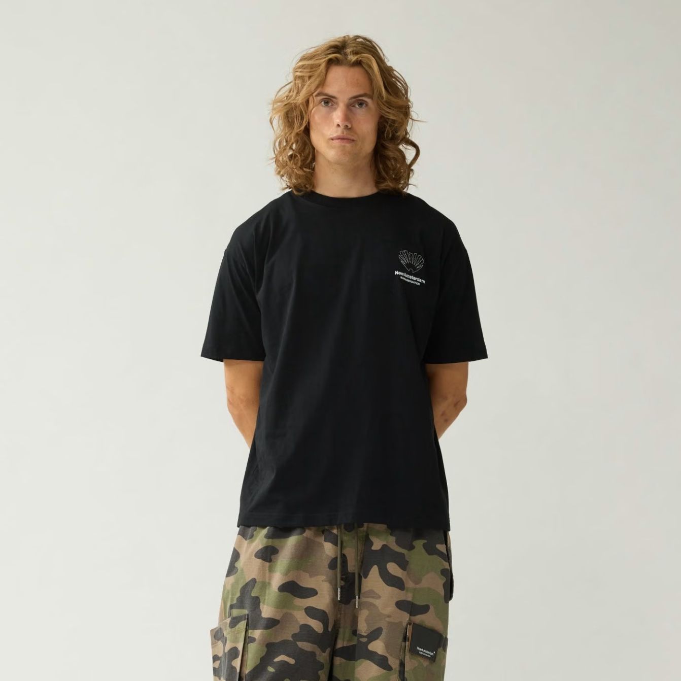 New Amsterdam Surf Association CPR T-shirt Schwarz