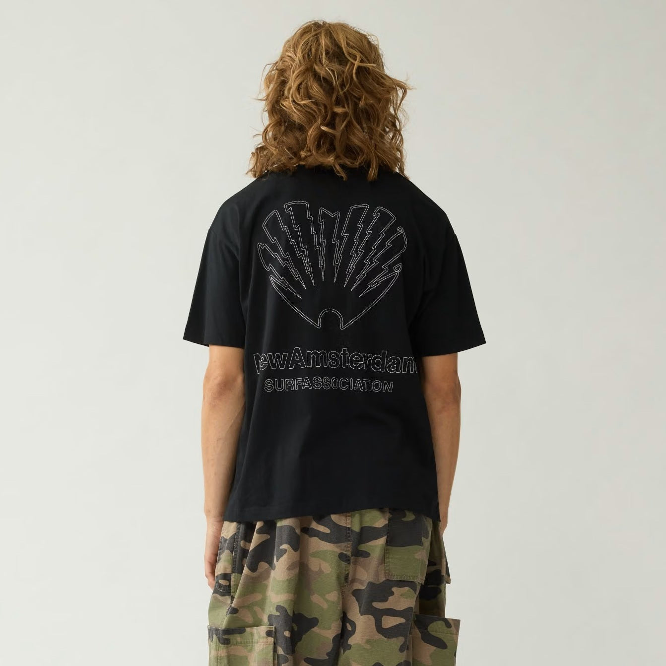 New Amsterdam Surf Association CPR T-shirt Schwarz