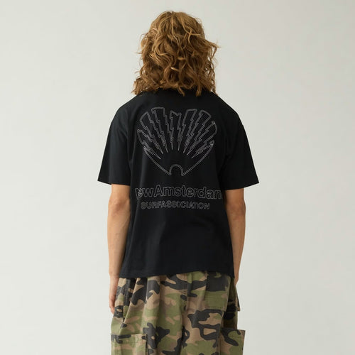 New Amsterdam Surf Association CPR T-shirt Schwarz